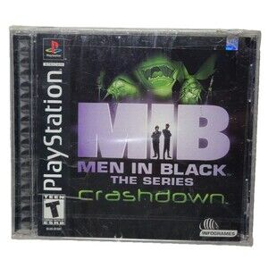 New Men in Black the Series Crashdown (Sony PlayStation 1 PS1, 2001) Sealed NIB